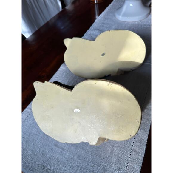 2 Laughing Buddha statues set of two resin hand painted pair decor figurines - Picture 15 of 16